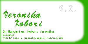 veronika kobori business card